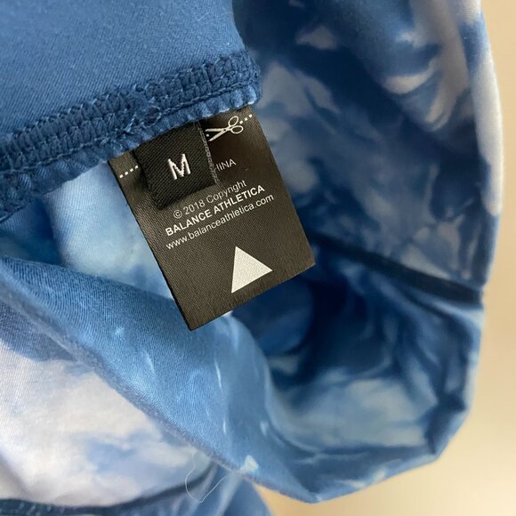 Balance Athletica Leggings Tie Dye Vitality Blue Tie Dye Intuition The OG - Picture 4 of 6